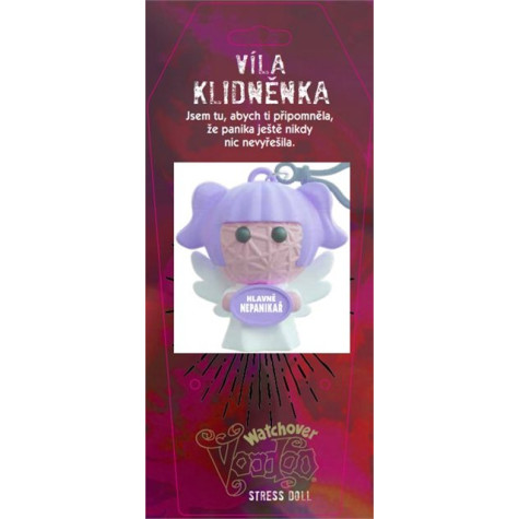 Albi Antistresová klíčenka: Voodoo panenka - Víla Klidněnka ~ 2