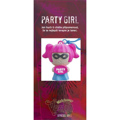 Albi Antistresová klíčenka: Voodoo panenka - Party Girl ~ 2