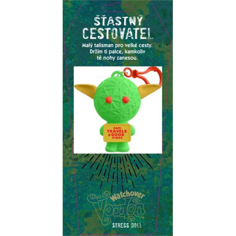 Albi Antistresová klíčenka: Voodoo panenka - Šťastný cestovatel ~ 2