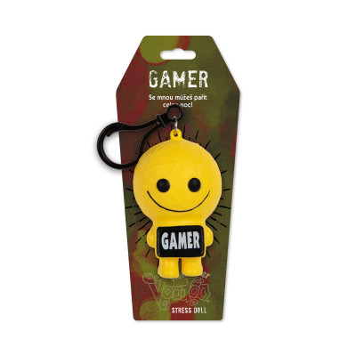 Albi Antistresová klíčenka: Voodoo panenka - Gamer