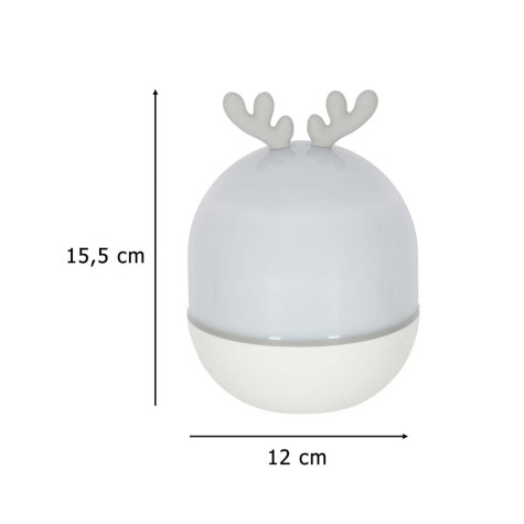 Noční LED světlo s projektorem Jelen ~ 12