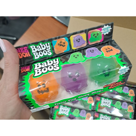 Schylling NeeDoh Baby Boos Mačkací duch 3ks ~ 2