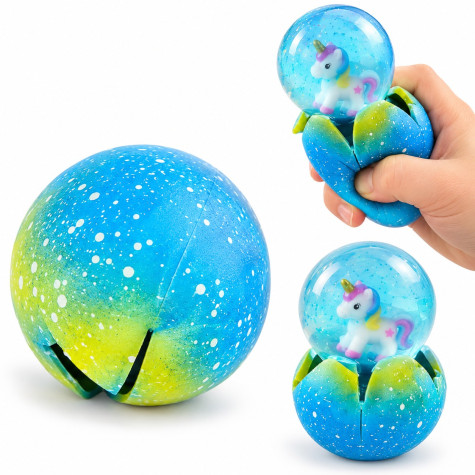 Unicorn Vejce strečové 6 cm Jednorožec ~ 1