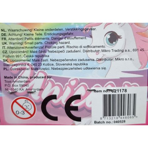 Unicorn Vejce strečové 6 cm Jednorožec ~ 5