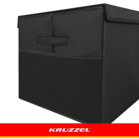 Krabice box na hračky 132l černá Kruzzel 28122 ~ 3
