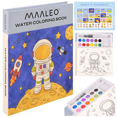 Kniha malování s vodou Astronaut Maaelo 28460