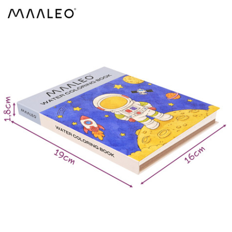 Kniha malování s vodou Astronaut Maaelo 28460 ~ 8