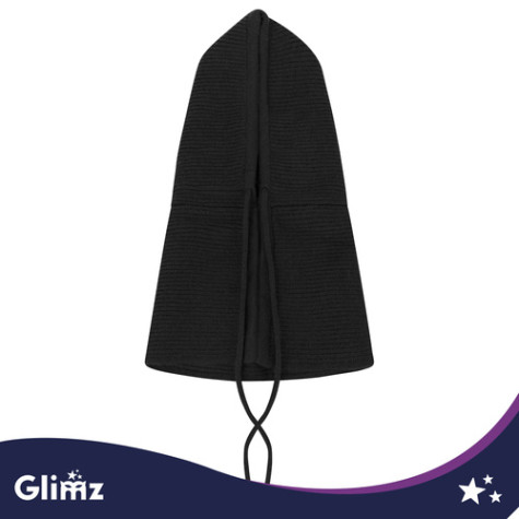 Zimní pletená kapuce černá Glimz 28142 ~ 5