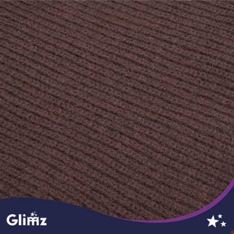 Zimní kapuce pletená hnědá Glimz 27966 ~ 5