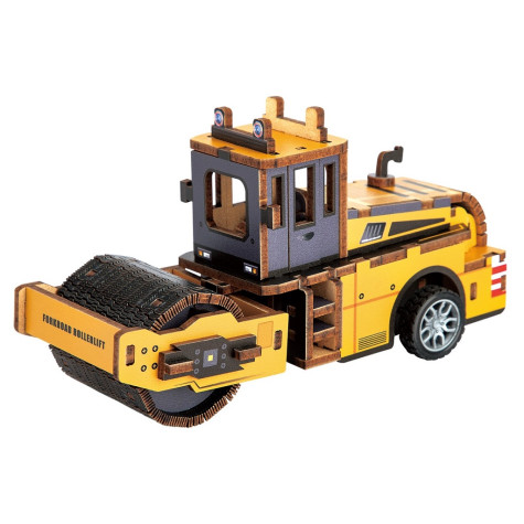 2Kids Toys 3D dřevěná skládačka Silniční válec ~ 1