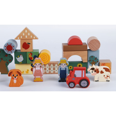 2Kids Toys Kostky Život na farmě 36 ks ~ 5
