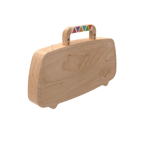 2Kids Toys Activity board Dřevěné FM rádio ~ 5