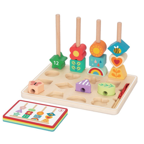 2Kids Toys Hra Třídění podle karet Louka ~ 1