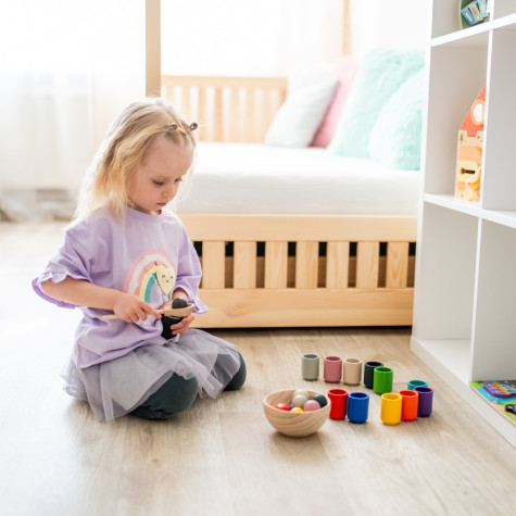 2Kids Toys Duhové kuličky a kalíšky 12 barev ~ 7