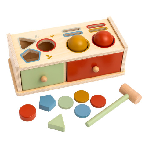 2Kids Toys Zatloukačka a vkládačka Šuplíčky ~ 1