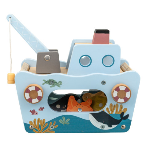 2Kids Toys Magnetická hračka Rybářská loď ~ 3