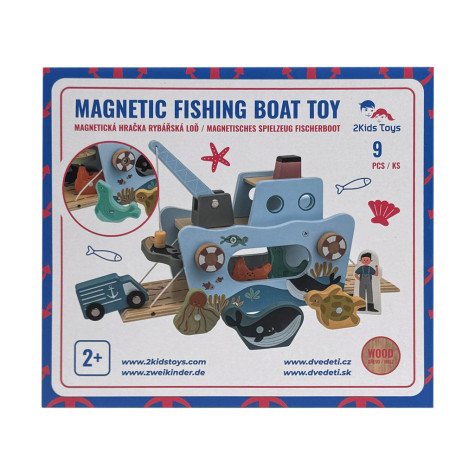 2Kids Toys Magnetická hračka Rybářská loď ~ 7