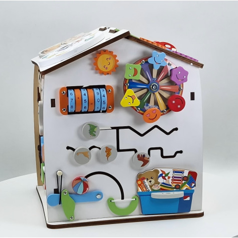 2Kids Toys Activity board Domeček bílý ~ 11