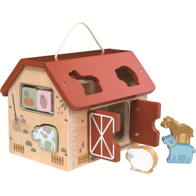 2Kids Toys Multifunkční vkládačka Farma se zvířátky