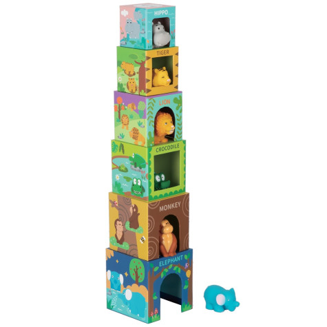 2Kids Toys Kostky se zvířátky Safari ~ 2
