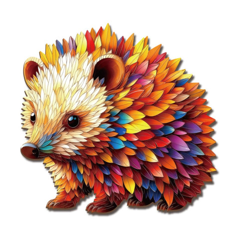 2Kids Toys Dřevěné puzzle Ježek 160 dílků ~ 2
