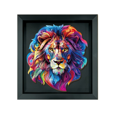 2Kids Toys Dřevěné puzzle Lev 155 dílků
