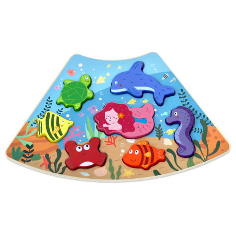 2Kids Toys Dřevěné puzzle Podvodní svět propojitelné ~ 1