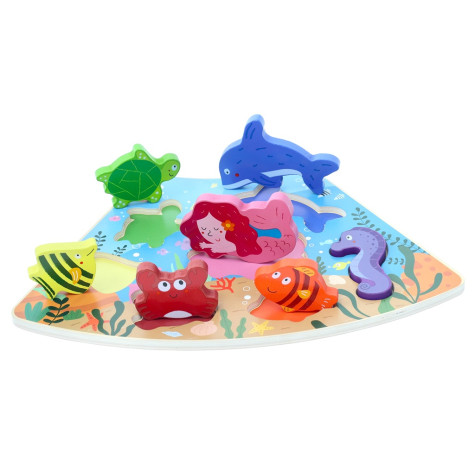 2Kids Toys Dřevěné puzzle Podvodní svět propojitelné ~ 4