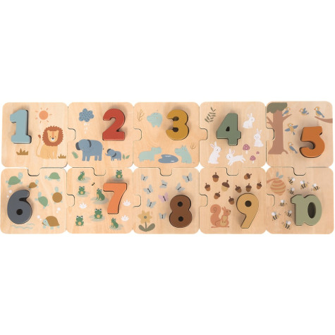 2Kids Toys Puzzle Počítání se zvířátky ~ 2
