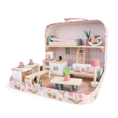 2Kids Toys Domeček pro panenky v kufříku Kuchyně