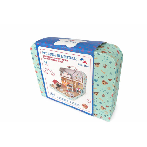 2Kids Toys Domeček pro mazlíčky v kufříku ~ 10