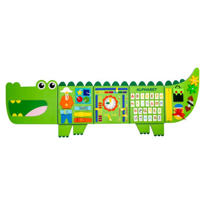2Kids Toys Soft activity board Krokodýl