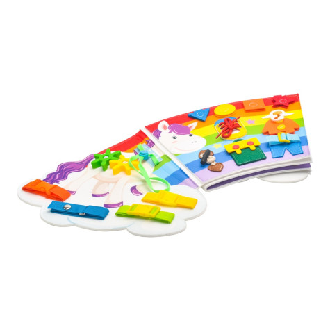 2Kids Toys Soft activity board Duha s mraky ~ 6