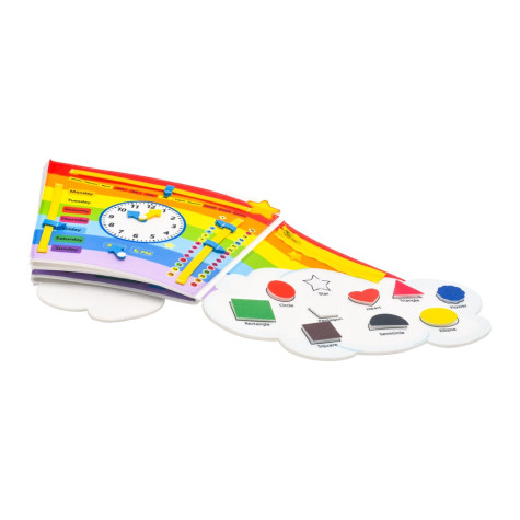 2Kids Toys Soft activity board Duha s mraky ~ 8