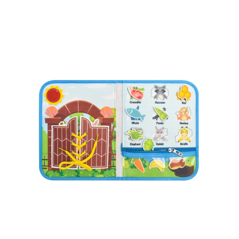 2Kids Toys Senzorická busy kniha Batoh ~ 8