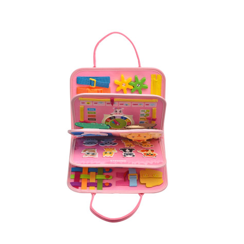 2Kids Toys Senzorická busy kniha Jednorožec 4 ~ 9