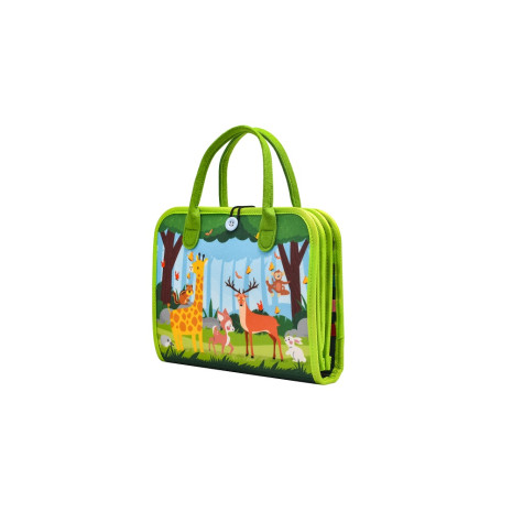 2Kids Toys Senzorická busy kniha Zvířátka ~ 9