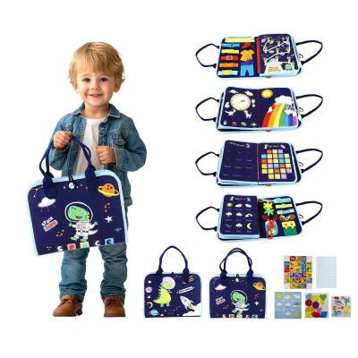 2Kids Toys Senzorická busy kniha Vesmír
