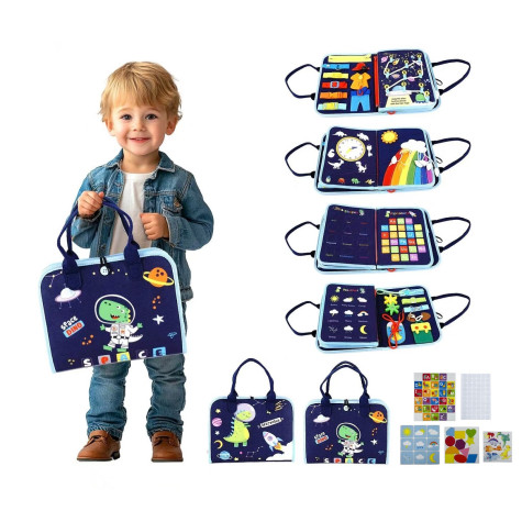 2Kids Toys Senzorická busy kniha Vesmír ~ 1