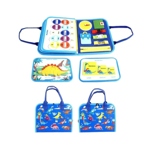 2Kids Toys Senzorická busy kniha Dinosauři 2 ~ 9