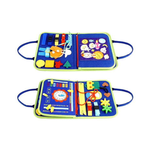 2Kids Toys Senzorická busy kniha Dinosauři 4 ~ 6