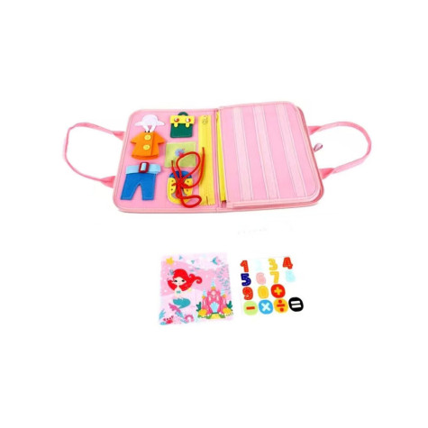 2Kids Toys Senzorická busy kniha Jednorožec 1 ~ 7
