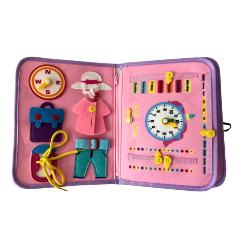 2Kids Toys Senzorická busy kniha Jednorožec 2 ~ 5