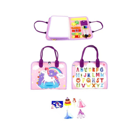 2Kids Toys Senzorická busy kniha Jednorožec 2 ~ 7