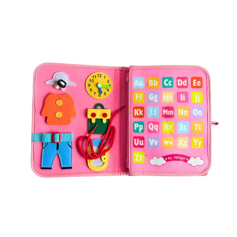 2Kids Toys Senzorická busy kniha Jednorožec 3 ~ 3
