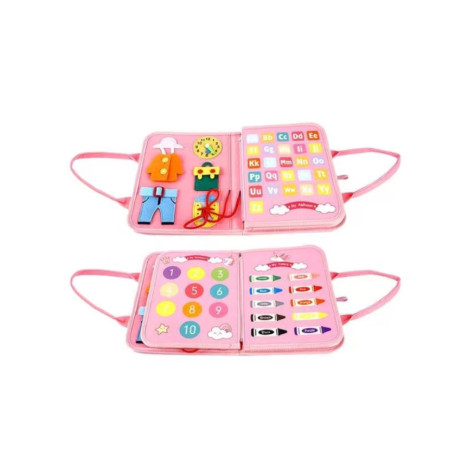 2Kids Toys Senzorická busy kniha Jednorožec 3 ~ 8