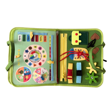 2Kids Toys Senzorická busy kniha Safari ~ 3