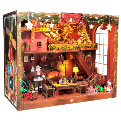 2Kids Toys Miniatura domečku Veselé Vánoce