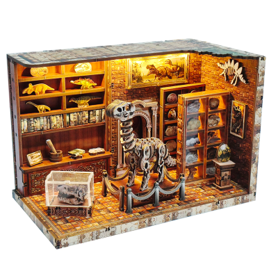 2Kids Toys Miniatura domečku Dinosauří výzkumný ústav