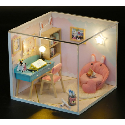 2Kids Toys miniatura domečku Studovna ~ 3